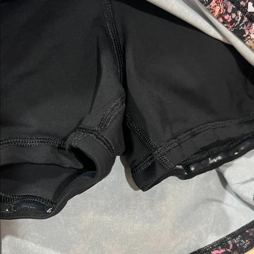 LULULEMON PACE RIVAL MR‎ SKIRT/SKORT -FLORAL SPRITZ MULTI-6 POCKETS💙